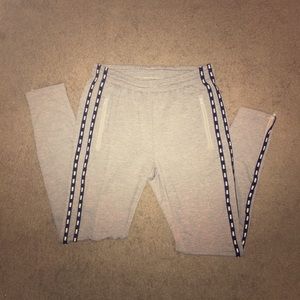 Victoria’s Secret Pink Grey Track Pants Small